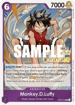 Monkey.D.Luffy (OP03-070) [English] [Near Mint]