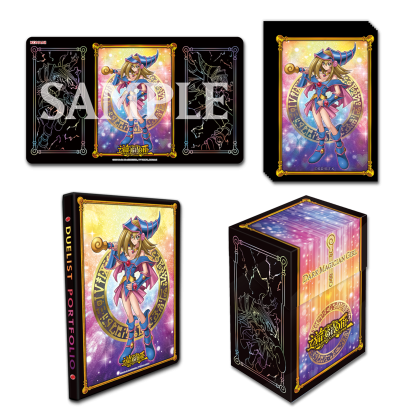 Yu-Gi-Oh! Dark Magician Girl Accessories Bundle - Playmat, Card Case, Card Sleeves, Binder