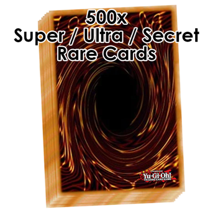 Yu-Gi-Oh! TCG Super / Ultra / Secret Rare Bulk Card Lots