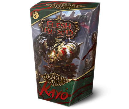 PRE-ORDER: Armory Deck: Kayo - Flesh and Blood TCG