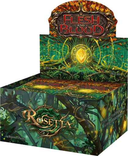 PRE-ORDER: Rosetta Booster Box (24x Packs) - Flesh and Blood TCG