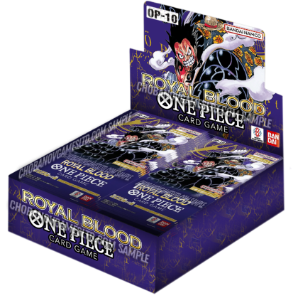 Pre-Order: Royal Blood OP10 Sealed Booster Box (24x Packs) English - One Piece Card Game