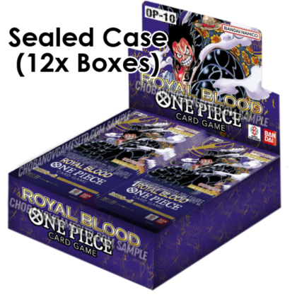 Pre-Order: Royal Blood OP10 Sealed Booster Case (12x Boxes) English - One Piece Card Game