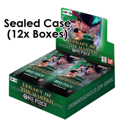 Pre-Order: OP12 Legacy Of The Master Sealed Booster Case (12x Boxes) English - One Piece Card Game