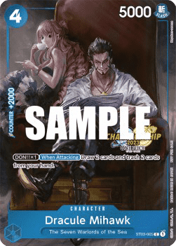 Dracule Mihawk (ST03-005) [English] [Near Mint]