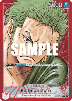 Roronoa Zoro (OP01-001) (V.2) [English] [Near Mint]