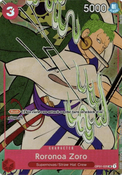 Roronoa Zoro (OP01-025) [English] [Near Mint]
