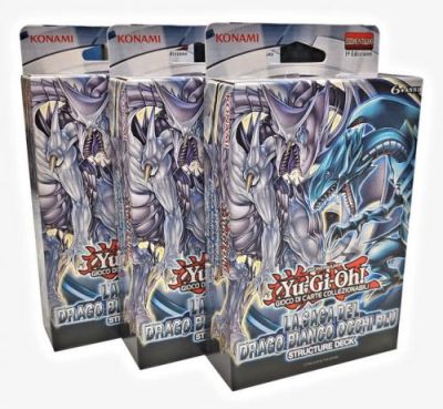 Yu-Gi-Oh! TCG: Saga of the Blue Eyes White Dragon Reprint Unlimited Edition - Structure Deck 3x