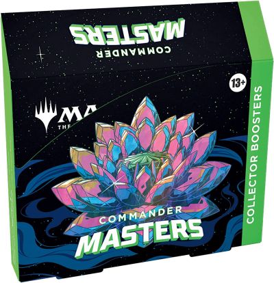 PRE-ORDER: Commander Masters Collector Booster Box 4 Packs (60 Cards) – Magic The Gathering