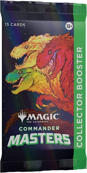 PRE-ORDER: Commander Masters Collector Booster Box 4 Packs (60 Cards) – Magic The Gathering