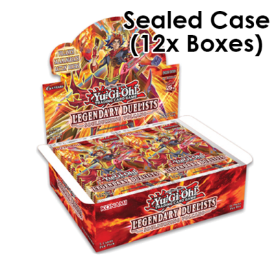 Legendary Duelists: Soulburning Volcano Booster Case (12x Boxes) - Yu-Gi-Oh! TCG