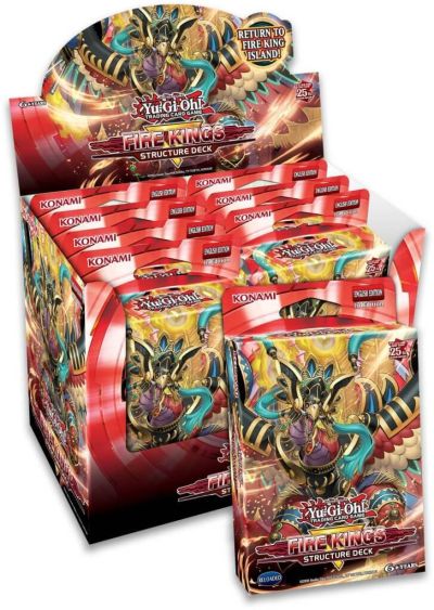 Revamped: Fire Kings Structure Deck Display (8x Decks) - Yu-Gi-Oh! TCG