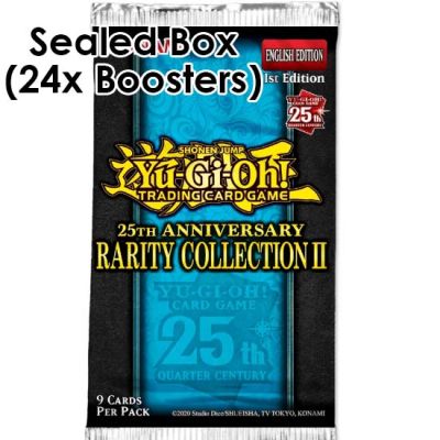 Pre-Order: 25th Anniversary Rarity Collection II (2) Booster Box (24x Packs) - Yu-Gi-Oh! TCG