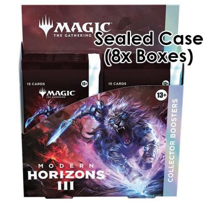 PRE-ORDER: Modern Horizons 3 Collector Booster Case (8x Boxes) – Magic The Gathering