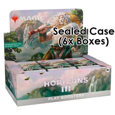PRE-ORDER: Modern Horizons 3 Play Booster Case (6x Boxes) – Magic The Gathering
