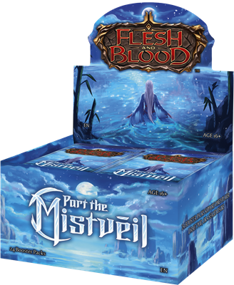 PRE-ORDER: Part The Mistveil Booster Box (24x Packs) - Flesh and Blood TCG