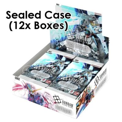 Pre-Order: Dual Impact (GD02) Booster Case (12x Boxes) - Gundam Card Game