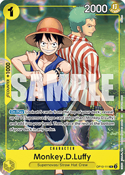 Monkey.D.Luffy (OP10-111) (V.1) [English] [Near Mint]