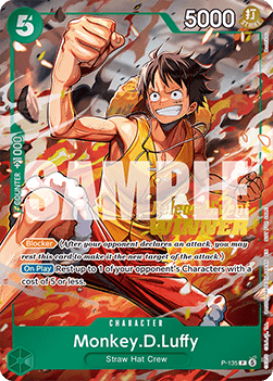 Monkey.D.Luffy (P-135) (V.1) [English] [Near Mint]