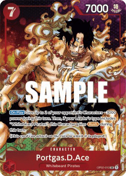 Portgas.D.Ace (OP02-013) (V.2) [English] [Near Mint]