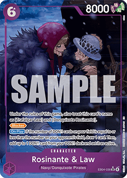 Rosinante & Law (EB04-038) (V.2) [English] [Near Mint]