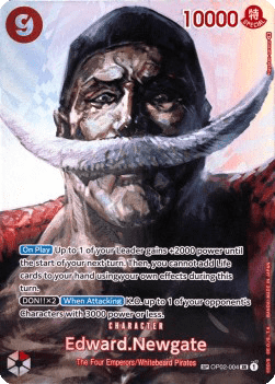 Edward.Newgate (OP02-004) [English] [Near Mint]