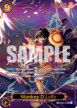 Monkey.D.Luffy (OP09-119) [English] [Near Mint]
