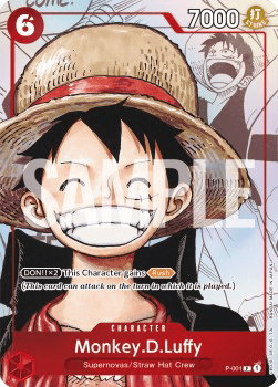 Monkey.D.Luffy (P-001) [English] [Near Mint]