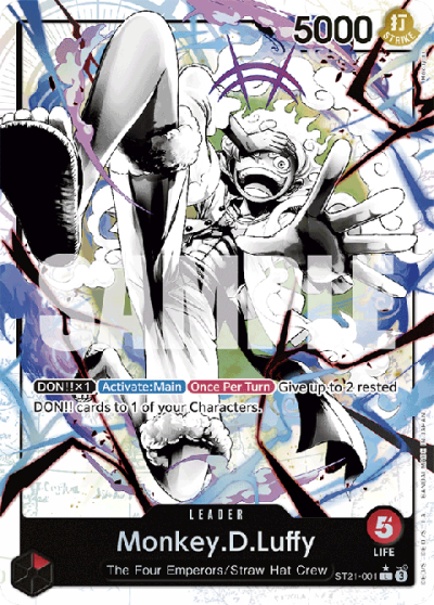 Monkey.D.Luffy (ST21-001) (V.2) [English] [Near Mint]
