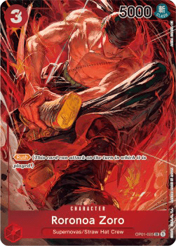 Roronoa Zoro (OP01-025) (V.2) [English] [Near Mint]