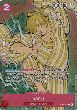 Sanji (OP01-013) (V.2) [English] [Near Mint]