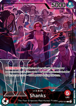 Shanks (OP09-001) (V.1) [English] [Near Mint]