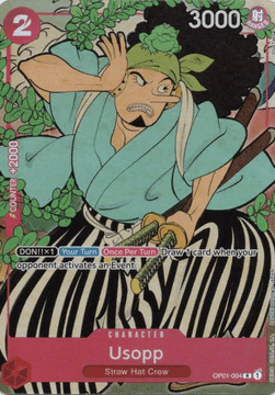 Usopp (OP01-004) (V.3) [English] [Near Mint]