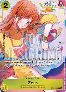 Zeus (OP11-106) (V.1) [English] [Near Mint]